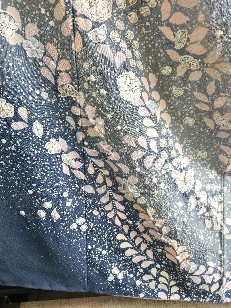 最終値下げ F‐310 付下げ 友禅 辻ヶ花 袷 染め分け 暈し 翠山工房 美品