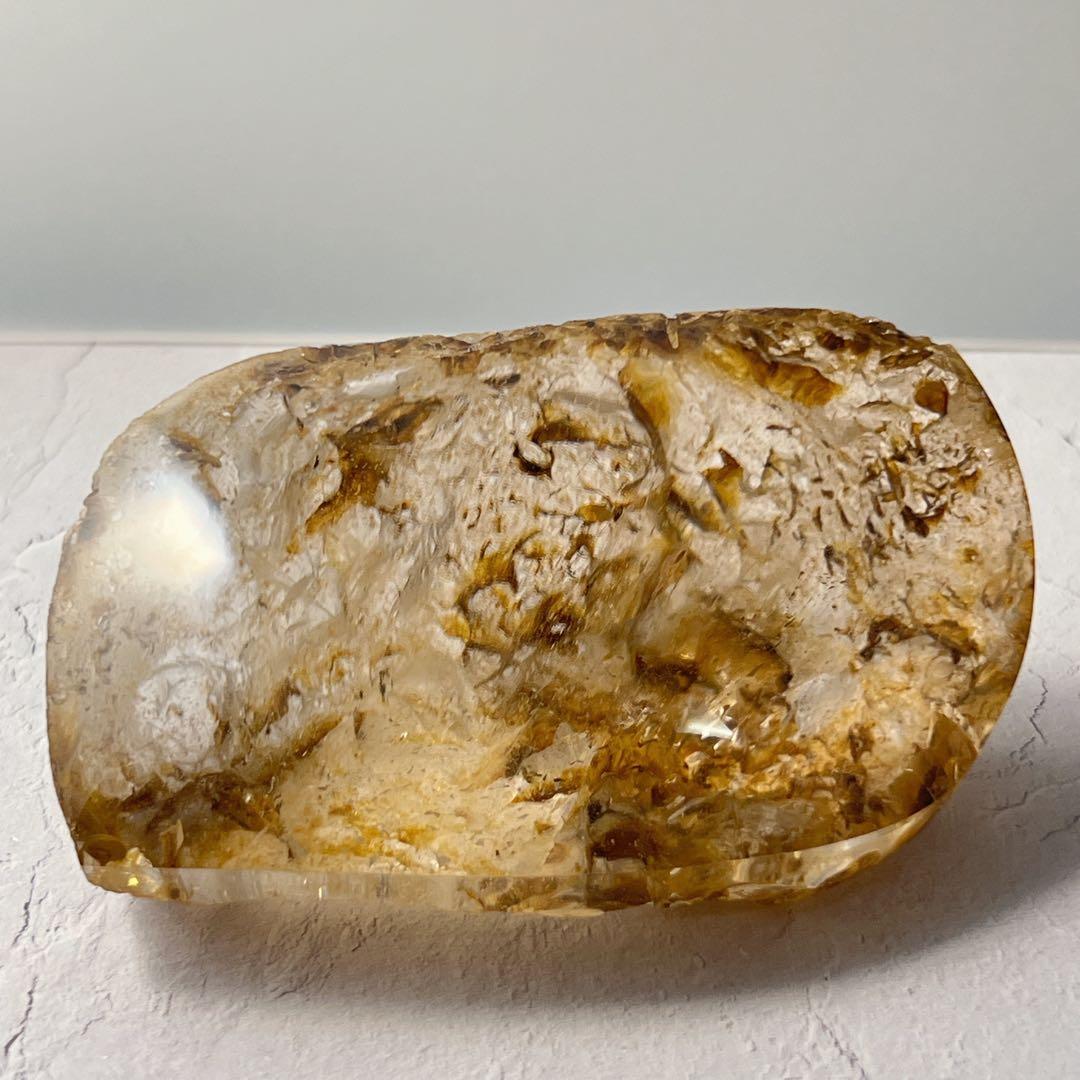 天然石 ゴールデンヒーラー ハーフポリッシュ