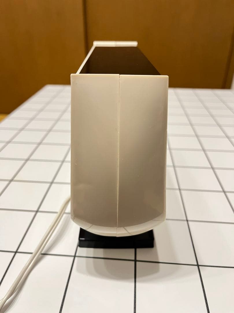 LUMITIME デジタル置時計 ホワイト/ブラック