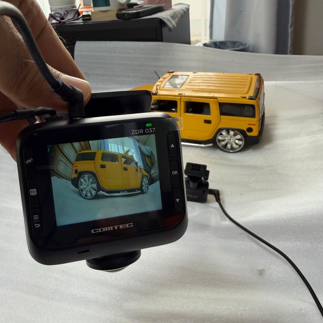 コムテック ドライブレコーダー ZDR037 中古品