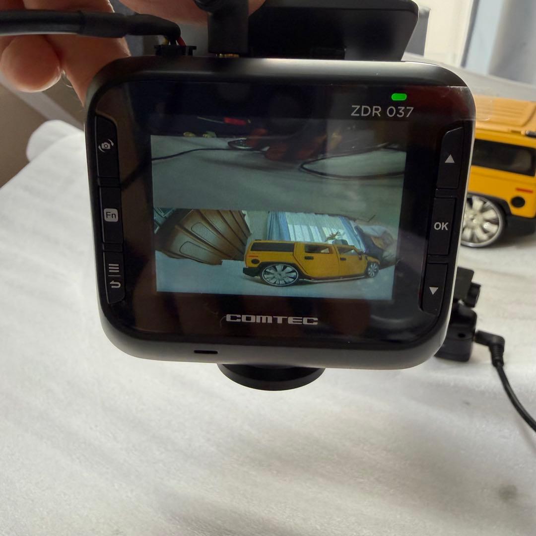 コムテック ドライブレコーダー ZDR037 中古品