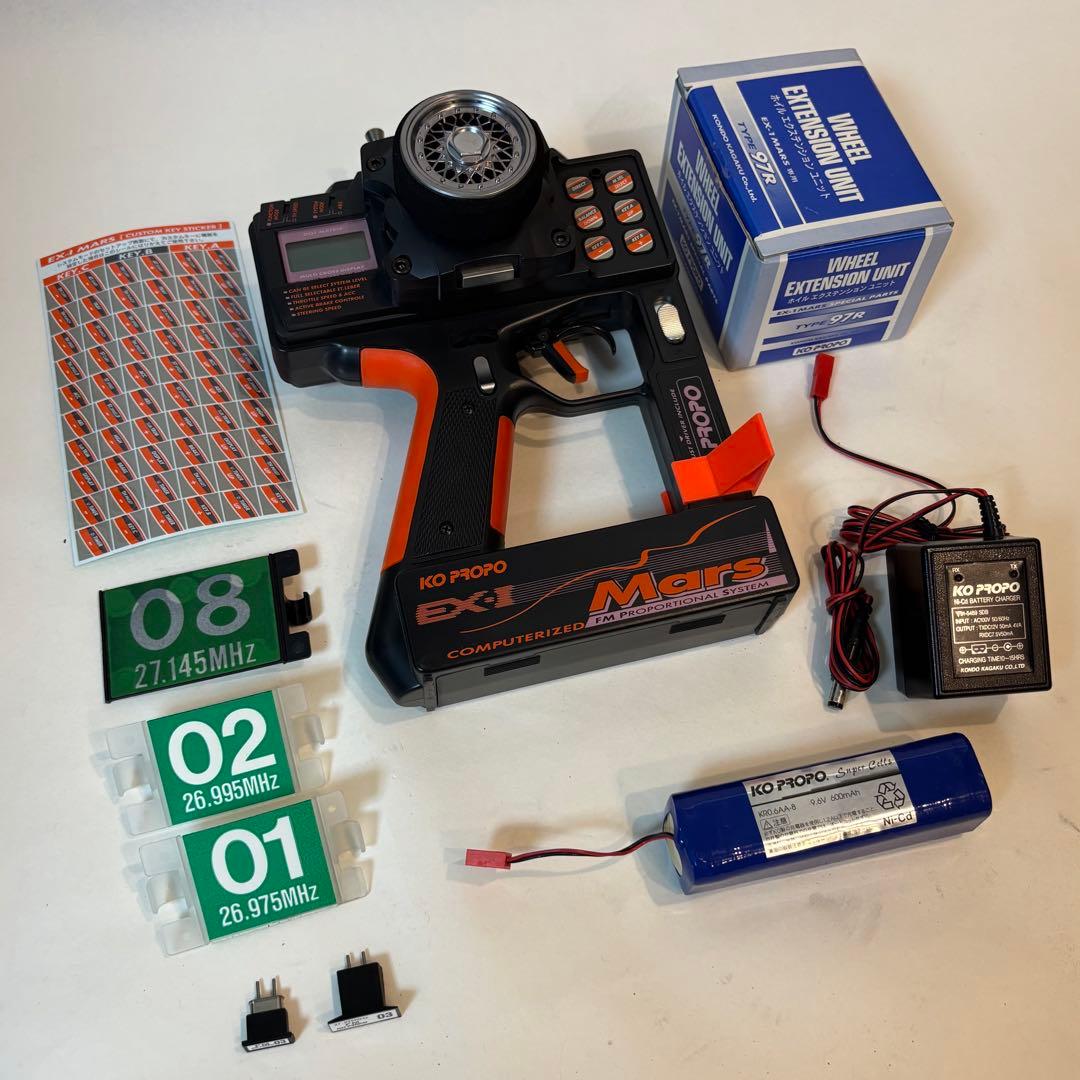 KO プロポ EX-1 Mars／動作確認済・取説付き・おまけパーツあり