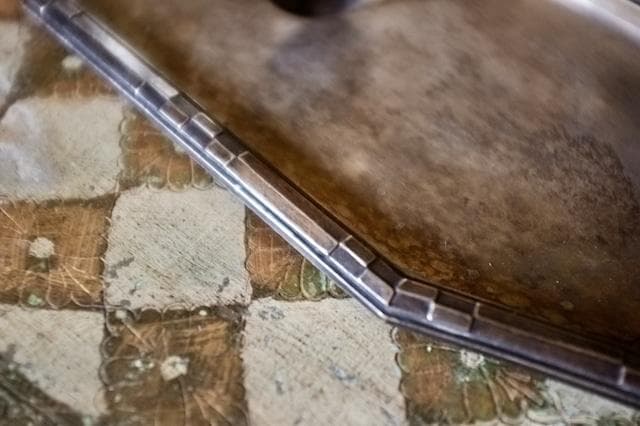 sold 1900s フランス 多数派オクトゴナル リキュールカップとトレイ