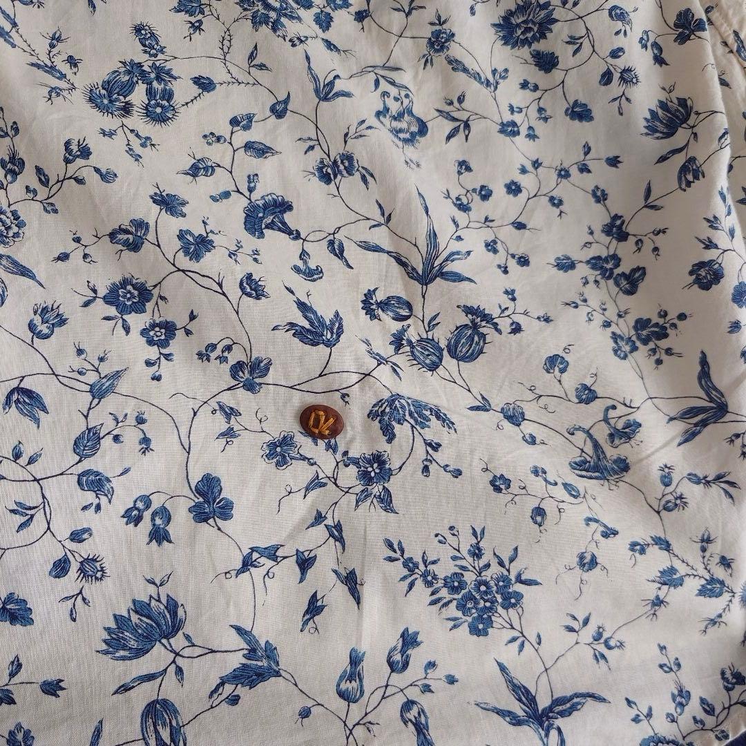 45R フラワータペット 908 オーシャンスタンドシャツブラウス 45rpm