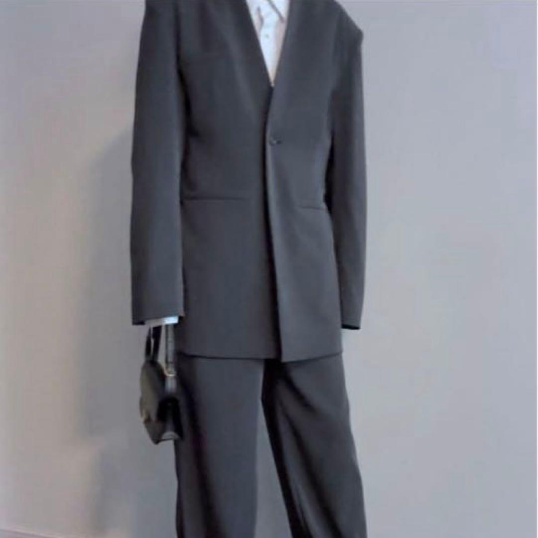 タグ付き　digne25ss ディニュ　カラーレスジャケット