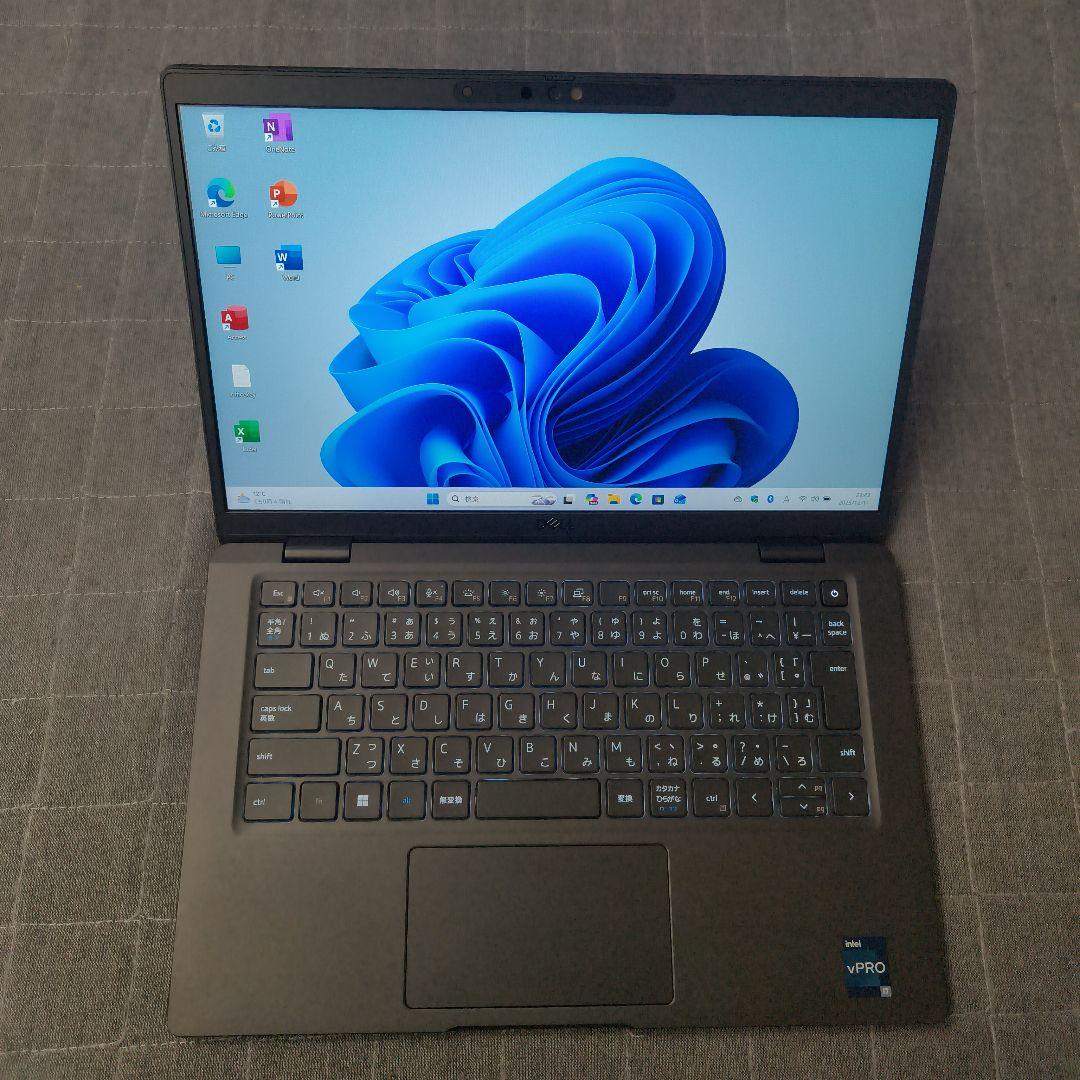 タッチ 良好 DELL 驚速 12世代i7 16GB 512GB 軽量薄型
