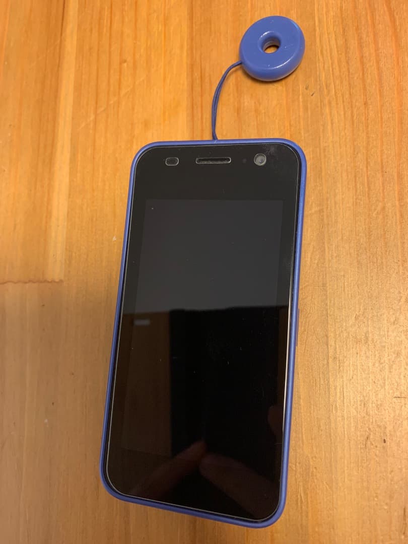 docomo キッズケータイ　KY-41C 使用期間5ヶ月　画面フィルムつき