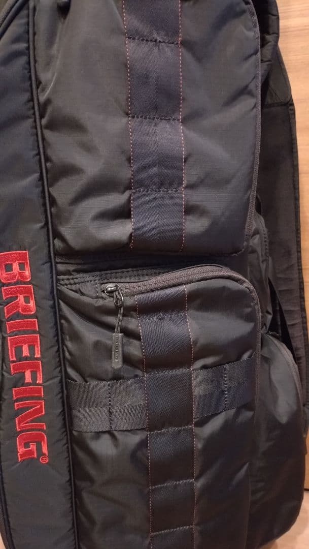 BRIEFING■キャディバッグ/CR-6/ブラック■8.5口径/カート型 軽量
