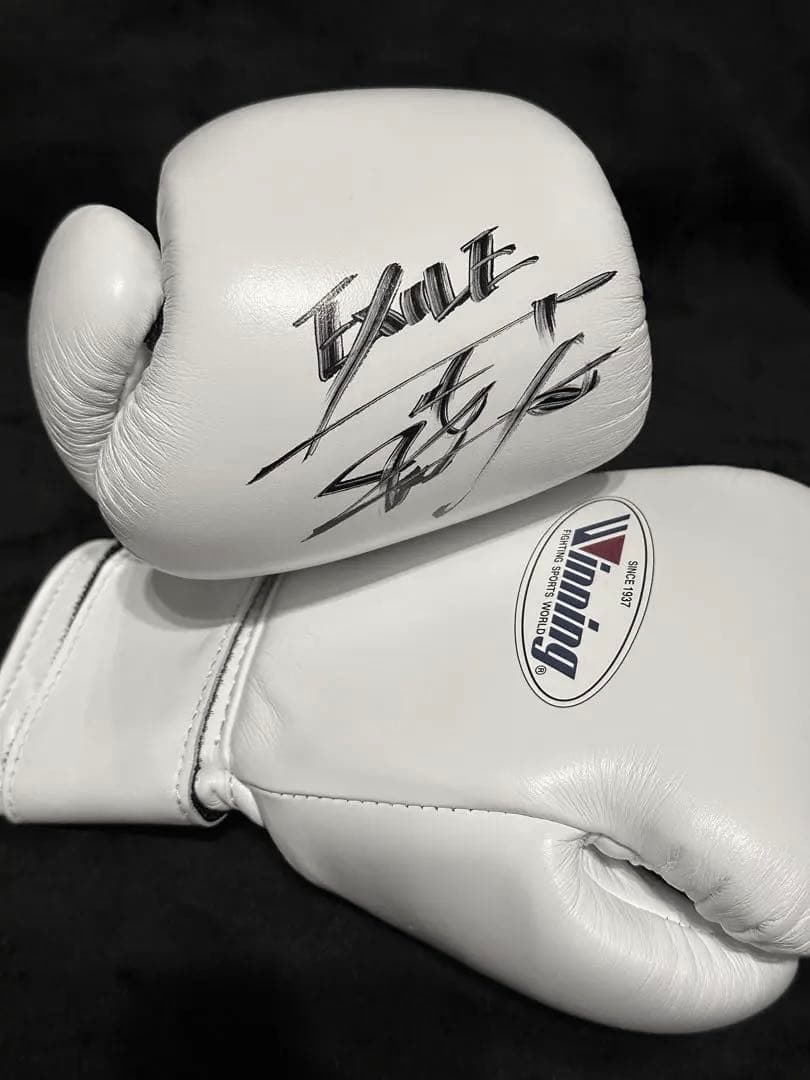 【未使用】Winning(ウイニング)ボクシンググローブ 8oz ホワイト