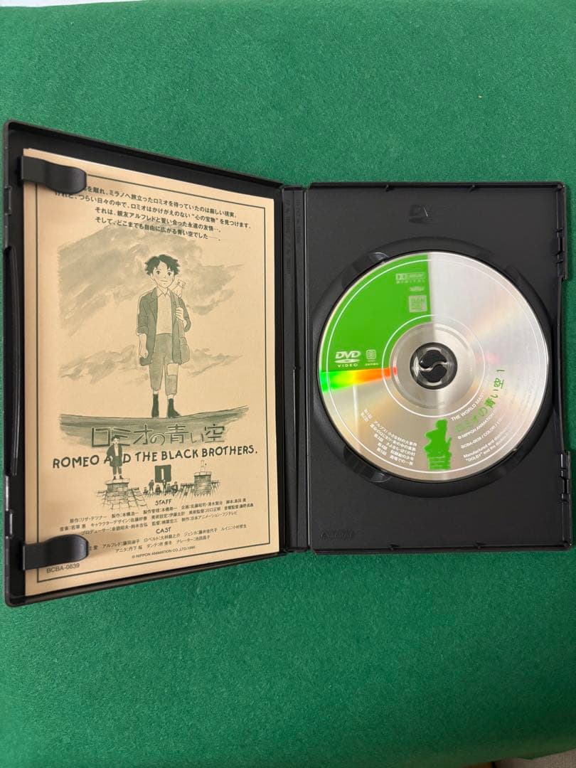 世界名作劇場～ロミオの青い空　1〜8 全話収録完結