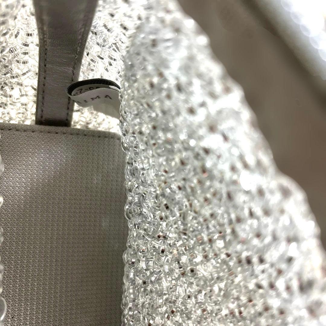 【2回使用】アンテプリマ　リナッシェレ　ショルダー(マチ付き) シルバー