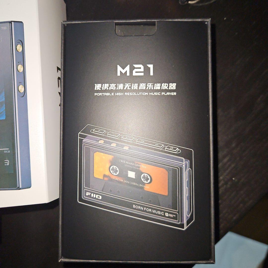 や*や様 FiiO M21 ダークブルー 美品 fiio m21 dap