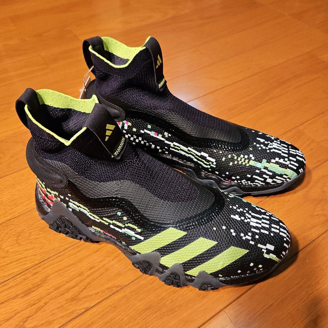 新品　adidas コードカオス ブラック/グリーン　27.5cm