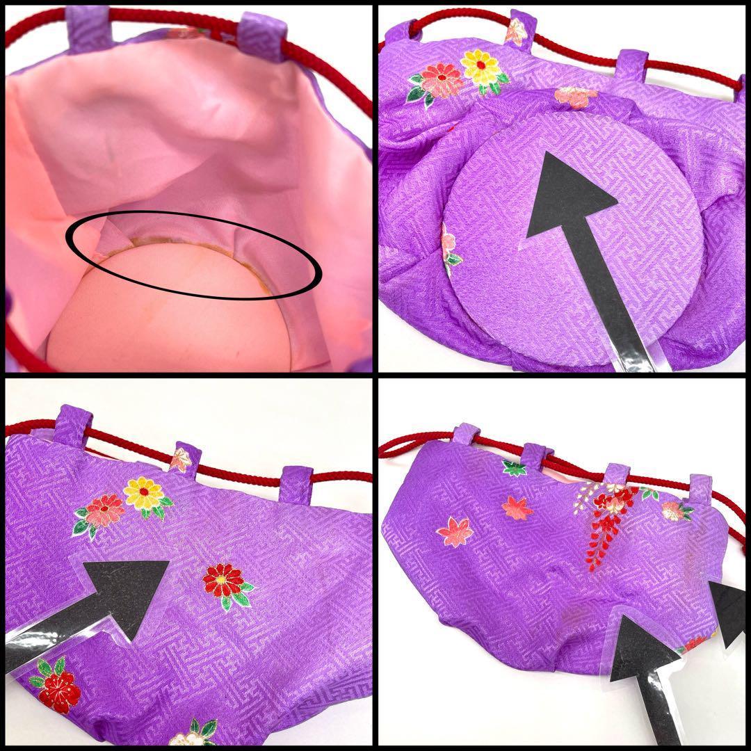 【着物と帯 時流】O24250ys◆七五三 3 才女の子着物&被布コート+長襦袢