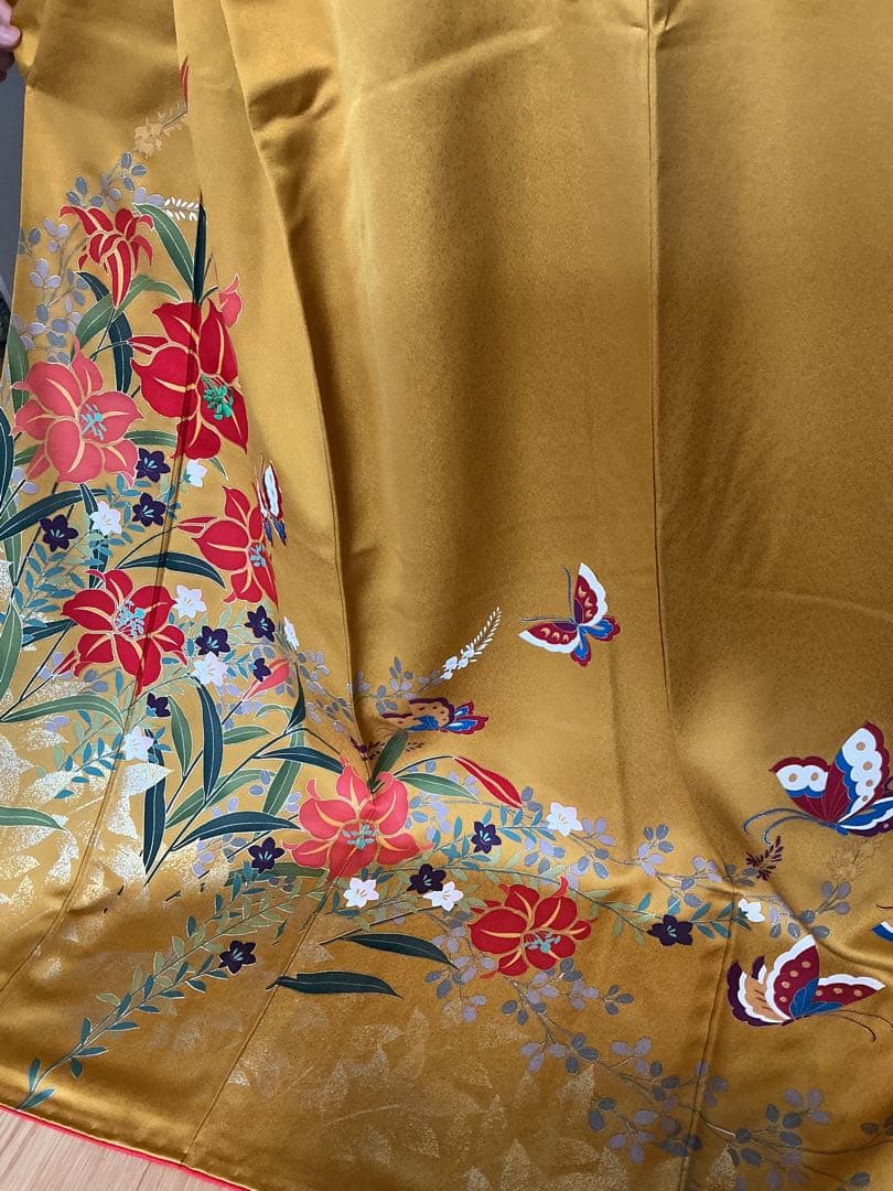 ル*ナ様 美品1度の着用！最高級 森英恵！正絹振袖3点セット！