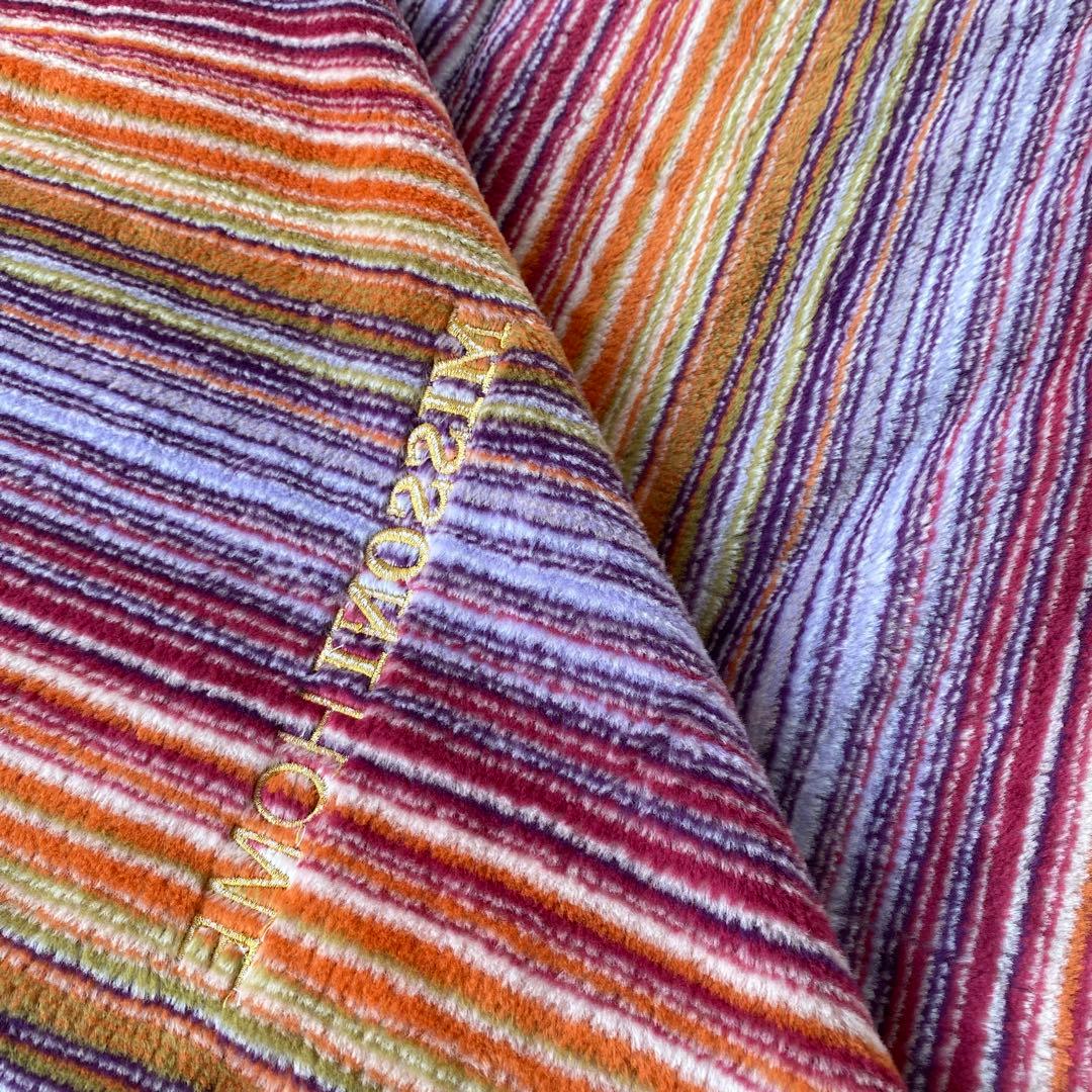 MISSONI シール織綿毛布　ノリス　140×200㎝　昭和西川　日本製