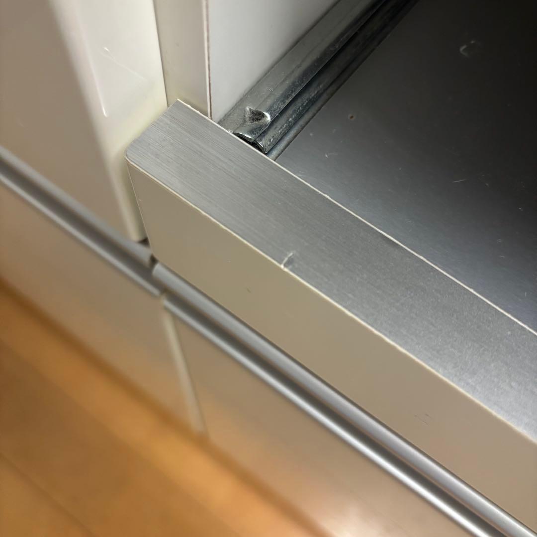 ケユカ KEYUKA フローラⅢ ホワイト 食器棚 キッチンボード