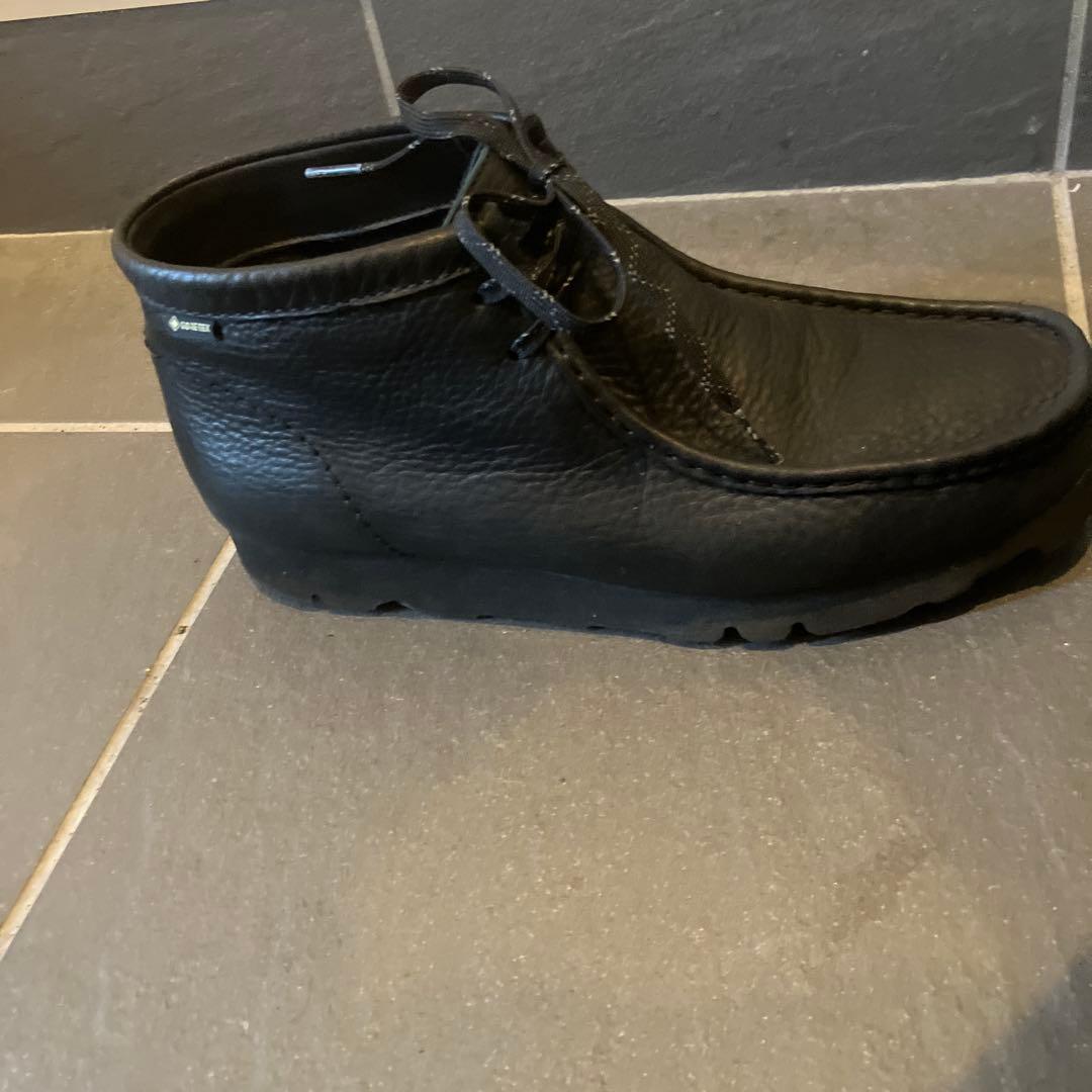 クラークス　ワラビー　ゴアテックス　シボ革　レザー　UK9 27cm