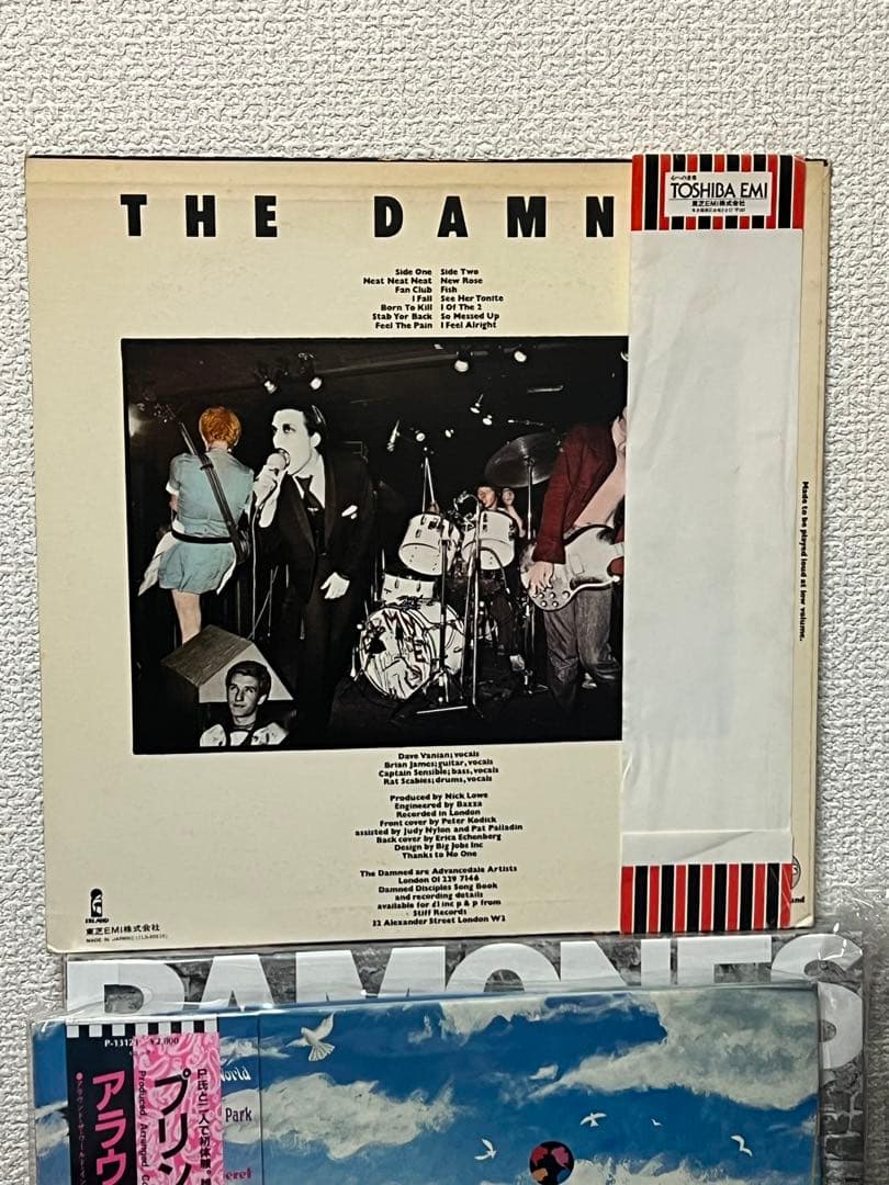 ★激レア★ ダムド　日本版オリジナル　地獄に堕ちた野郎ども　DAMNED