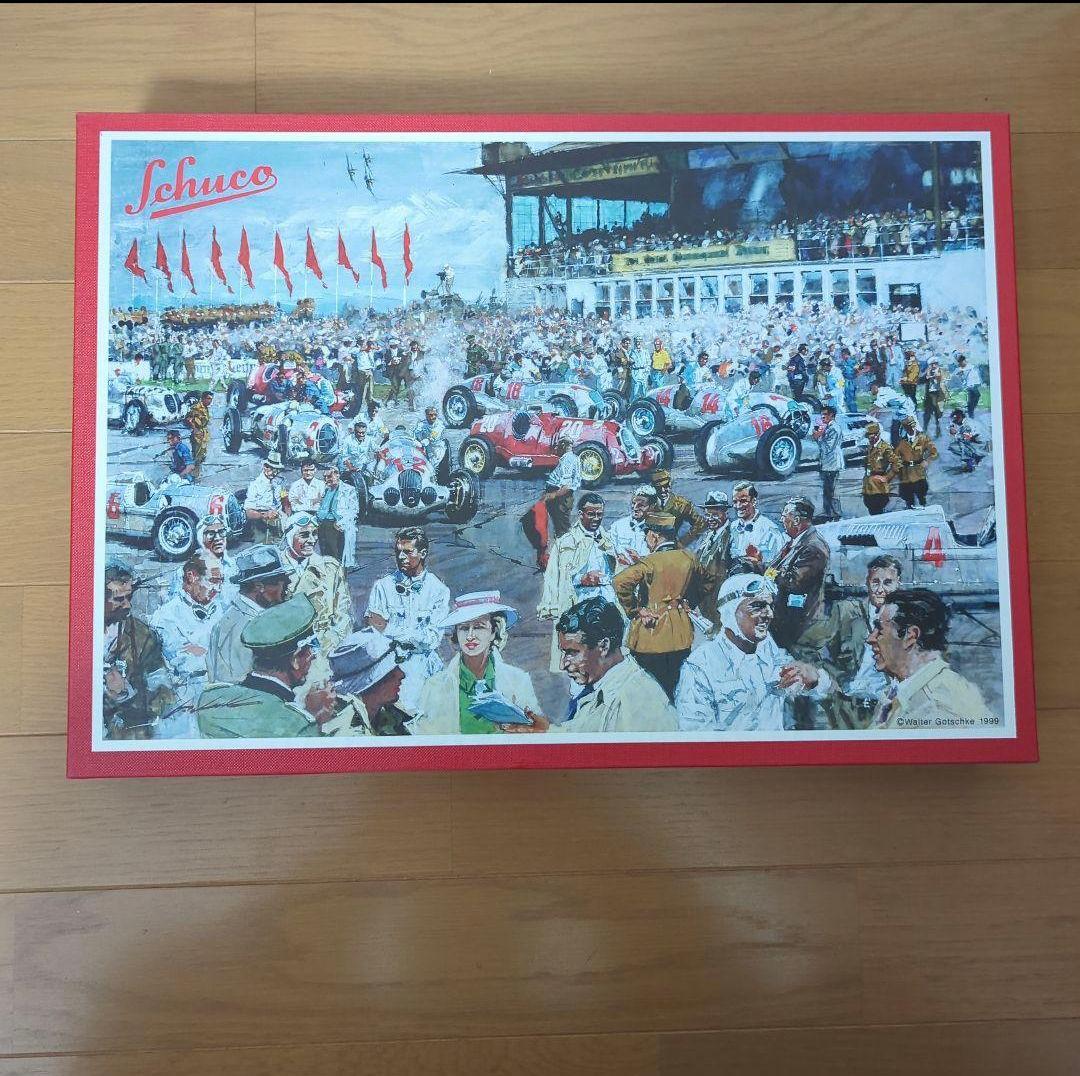 【希少！】シュコー メルセデスベンツとアウトウニオンの2台+フィギュア6体セット