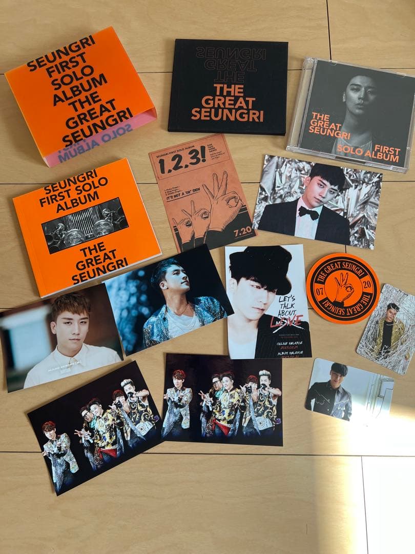 スンリ FIRST ソロアルバム THE GREAT セット