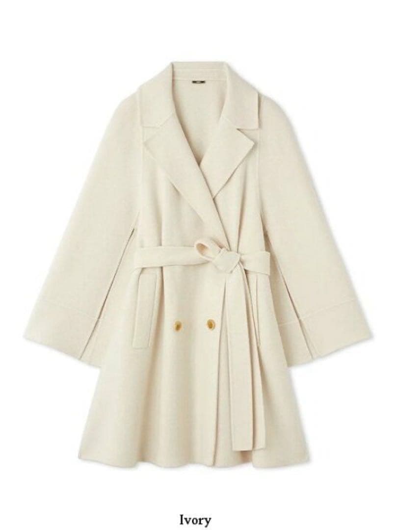 新品 snidel スナイデル リバーフレアコート 秋冬 ウール　クリスマス