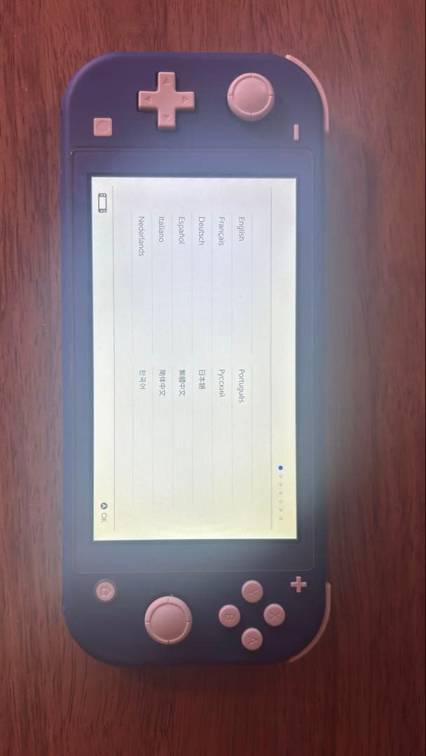 Nintendo Switch Lite ブルー 本体 中古品