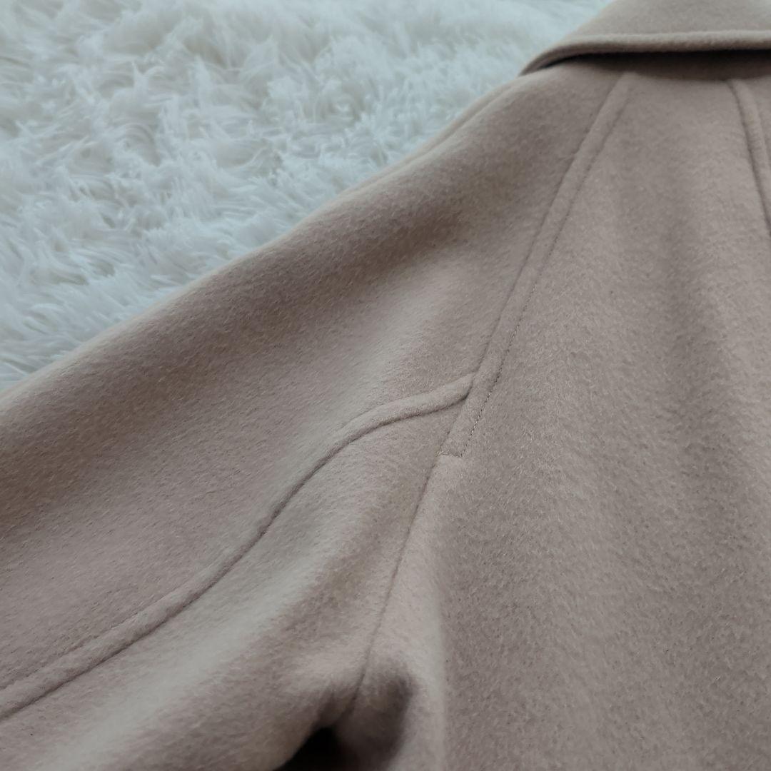 23AW ジャーナルスタンダード ウールアンゴラバルカラーミドルコート 38