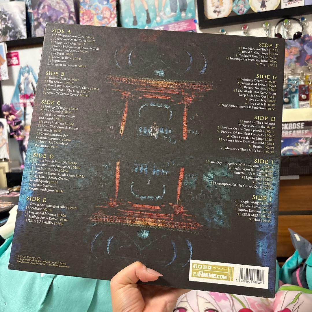 呪術廻戦/サウンド•トラック　5LP 新品未開封アナログ•レコード盤