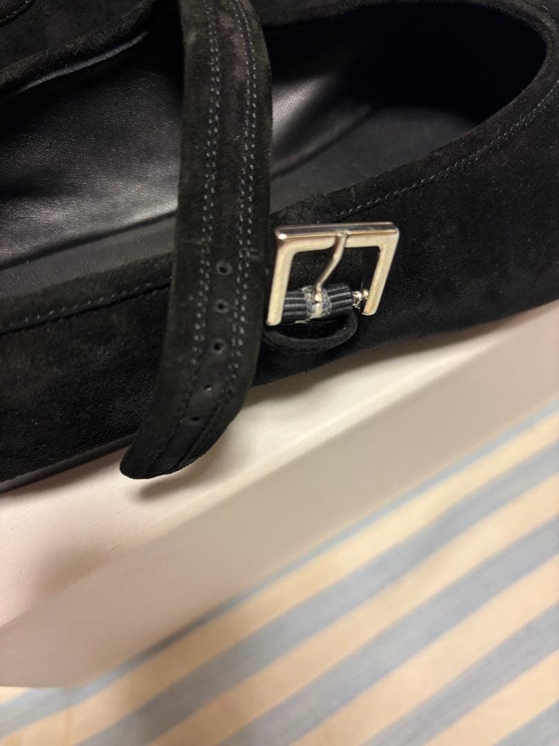 新品未使用 THE ROW Boheme MJ スエード ブラック 39