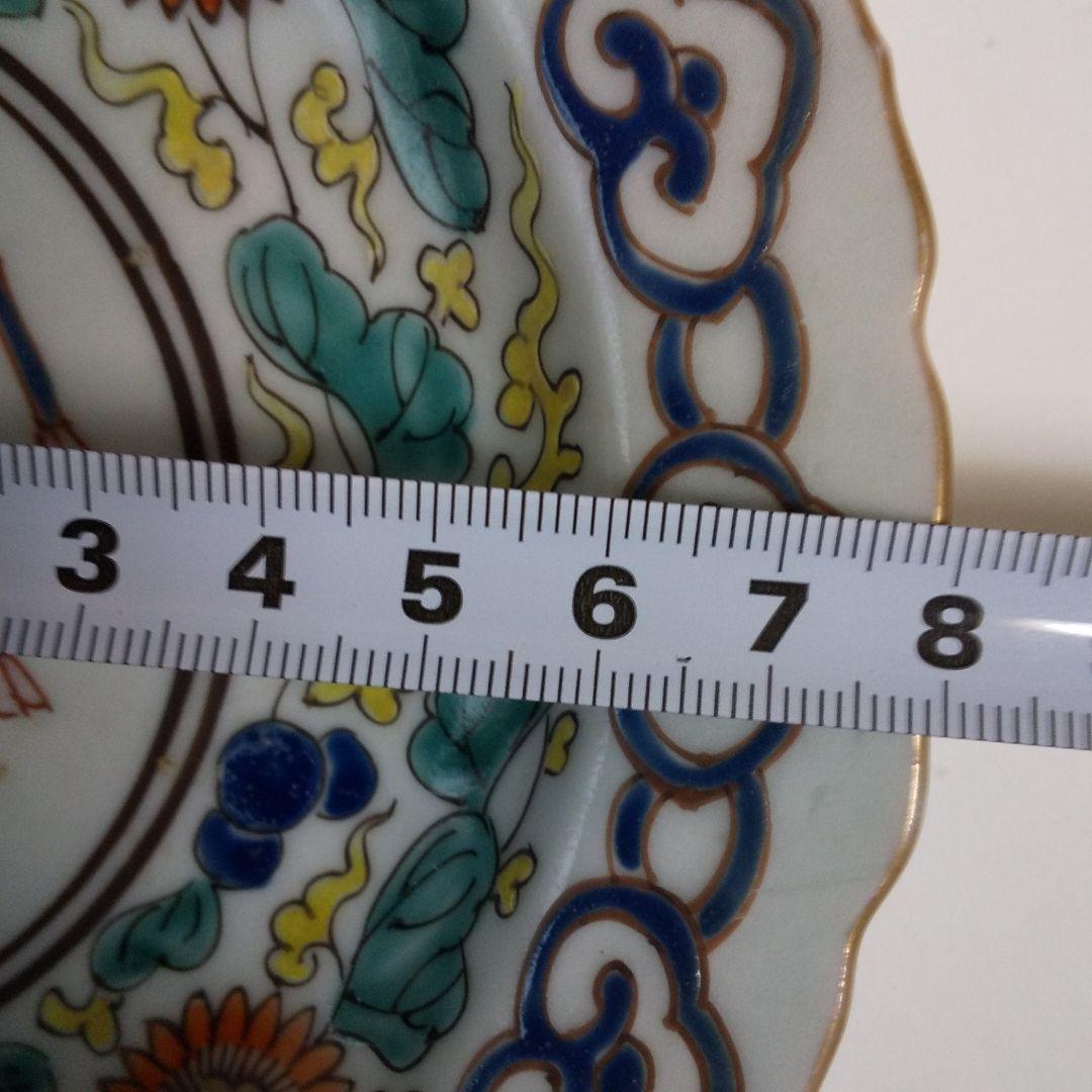 古伊万里 骨董 皿 錦膾皿 天保時代  4枚