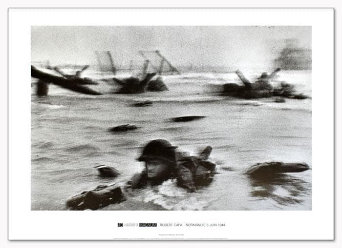 ロバート・キャパ CAPA 額装作品 Magnum Photos プリント