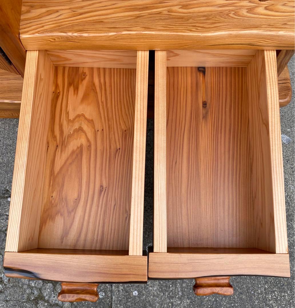 希少⭐︎世界遺産⭐︎屋久杉　飾り棚　収納棚　和家具　茶棚　天然木　幅約90cm