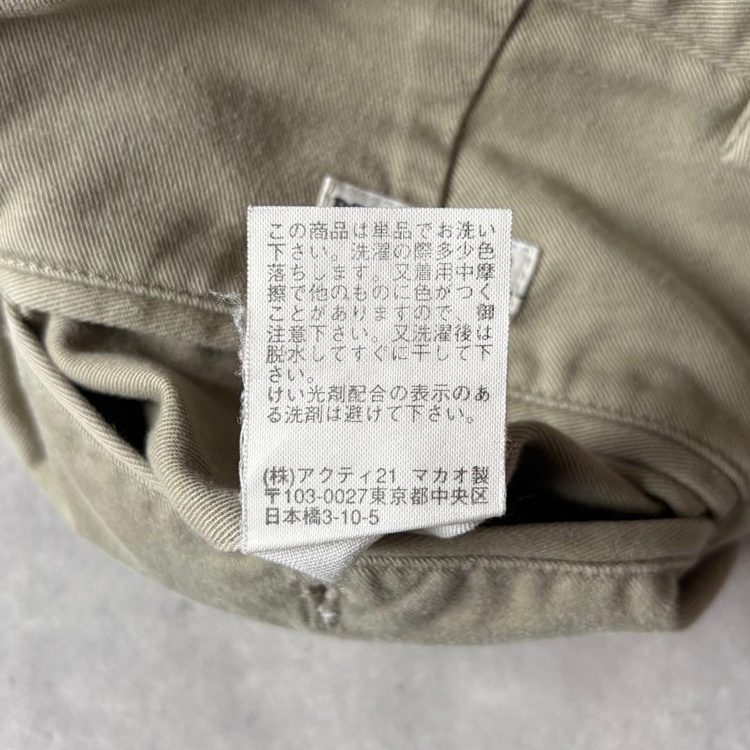 【90s Polo Ralph Lauren】コットンパンツ　チノパンツ　太め