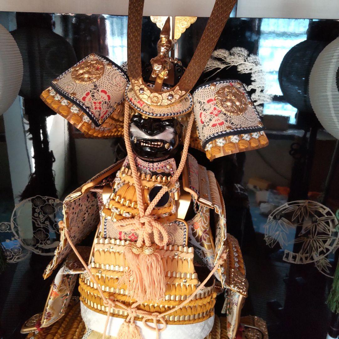 【引取推奨】五月人形 金閣 関光作