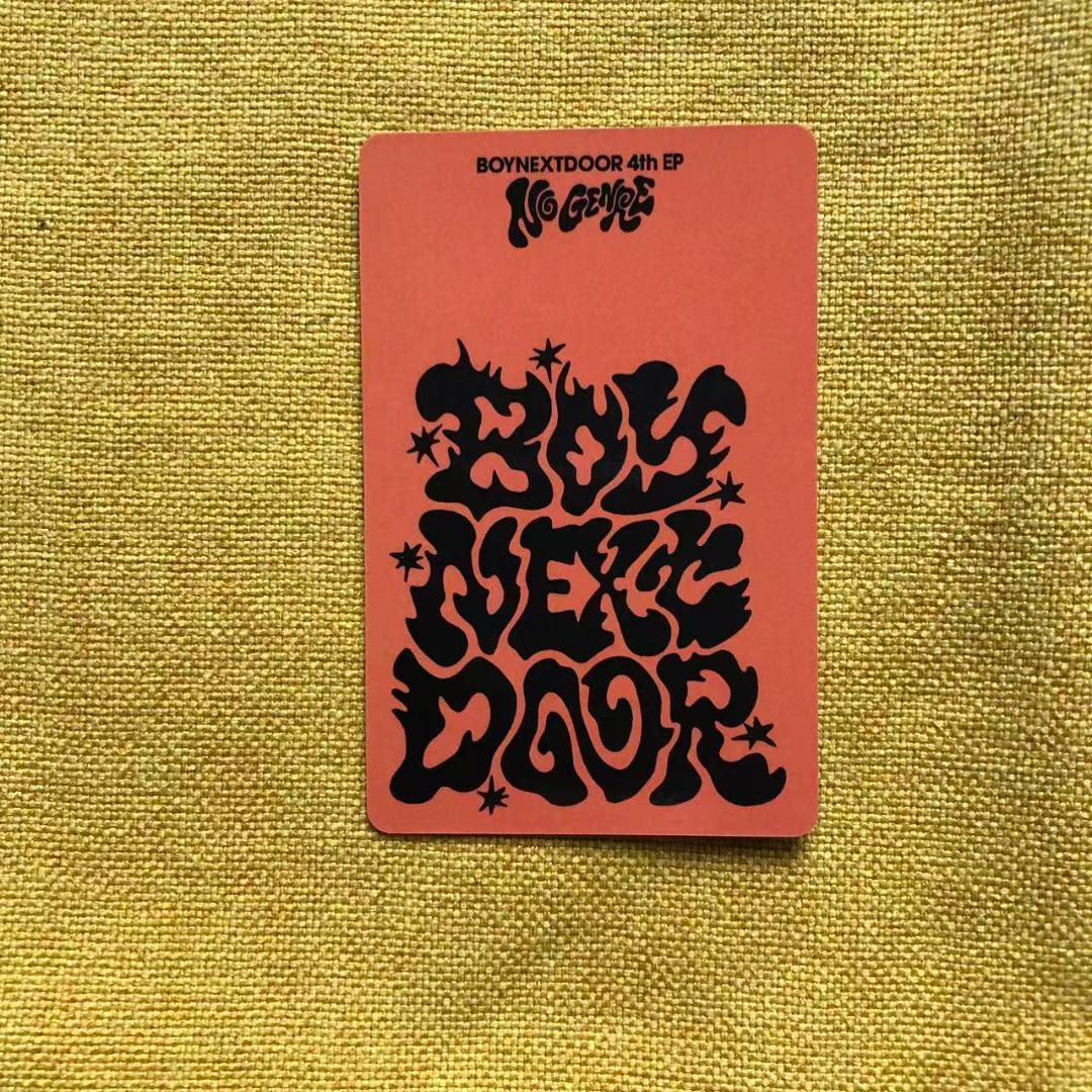 BOYNEXTDOOR No Genre Walmart ジェヒョン トレカ