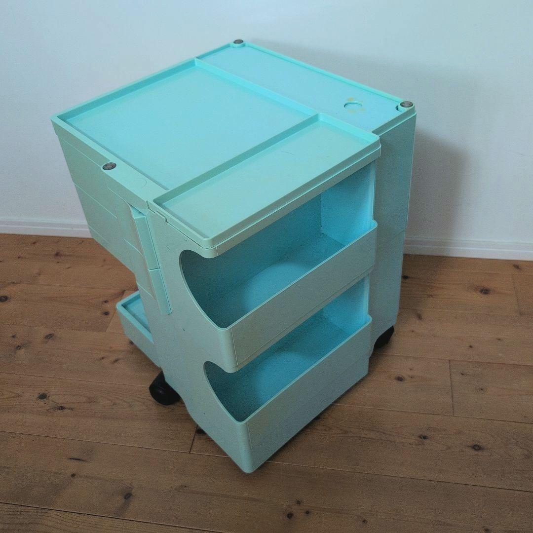 Joe Colombo B-LINE ビーライン ボビーワゴン2段　水色変色あり