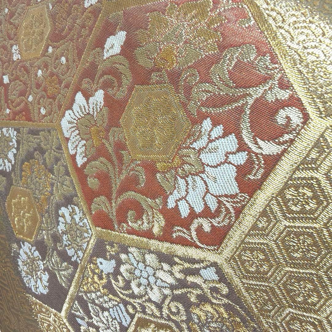 25 付け下げ訪問着フルセット 正絹 ベージュ 薄茶 総刺繍 相良刺繍 暈し染め