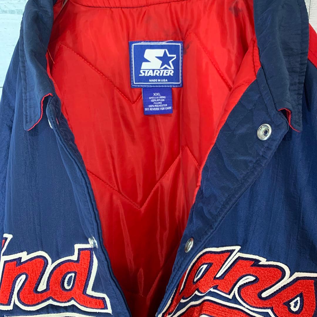入手困難 90s USA製 STARTER MLB インディアンス スタジャン