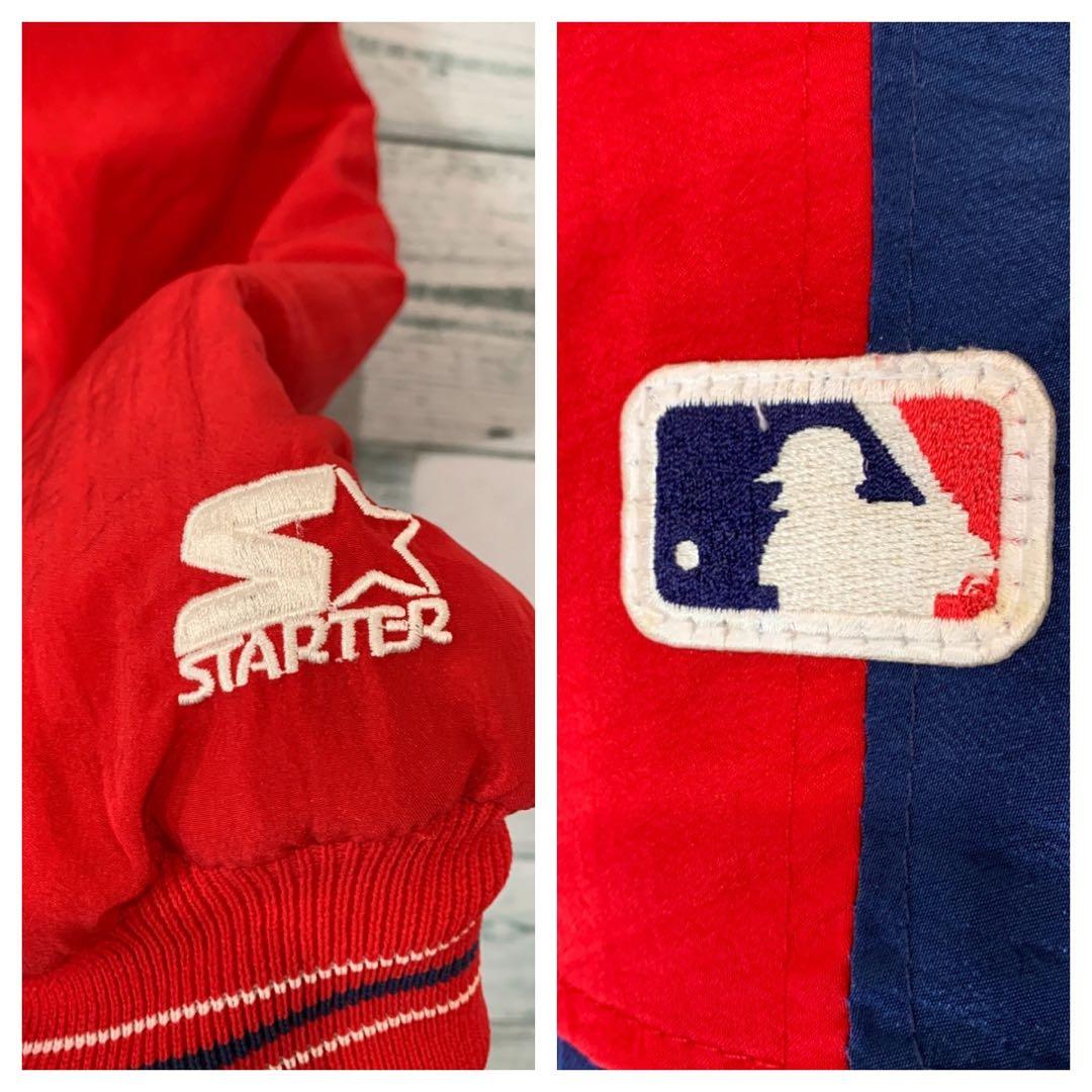 入手困難 90s USA製 STARTER MLB インディアンス スタジャン