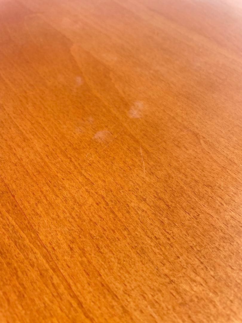 HR589 【希少デザイン】Karimoku ダイニングテーブル やや半円