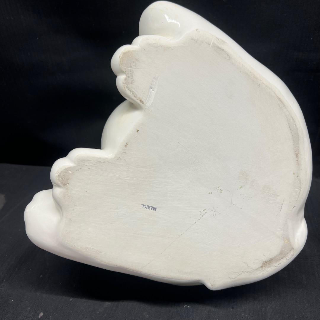 〇※前Dc1009 キャンディポット 犬 イヌ 陶器製