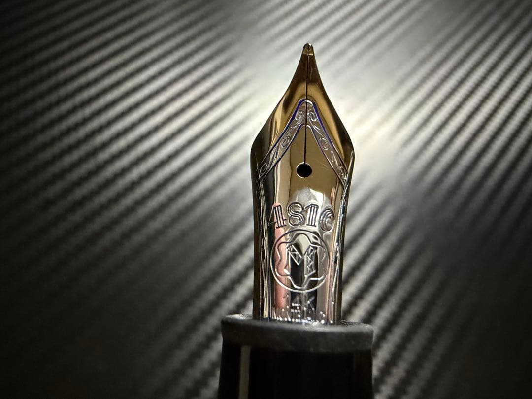 極美品 モンブラン 147 トラベラー ブラック M 中字 万年筆