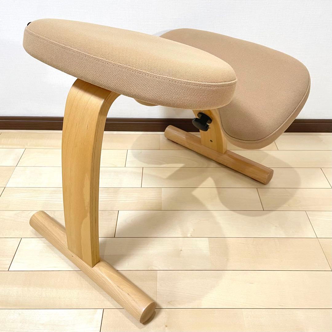 バランスラボ バランスチェア バランスイージー ベージュ 中古美品