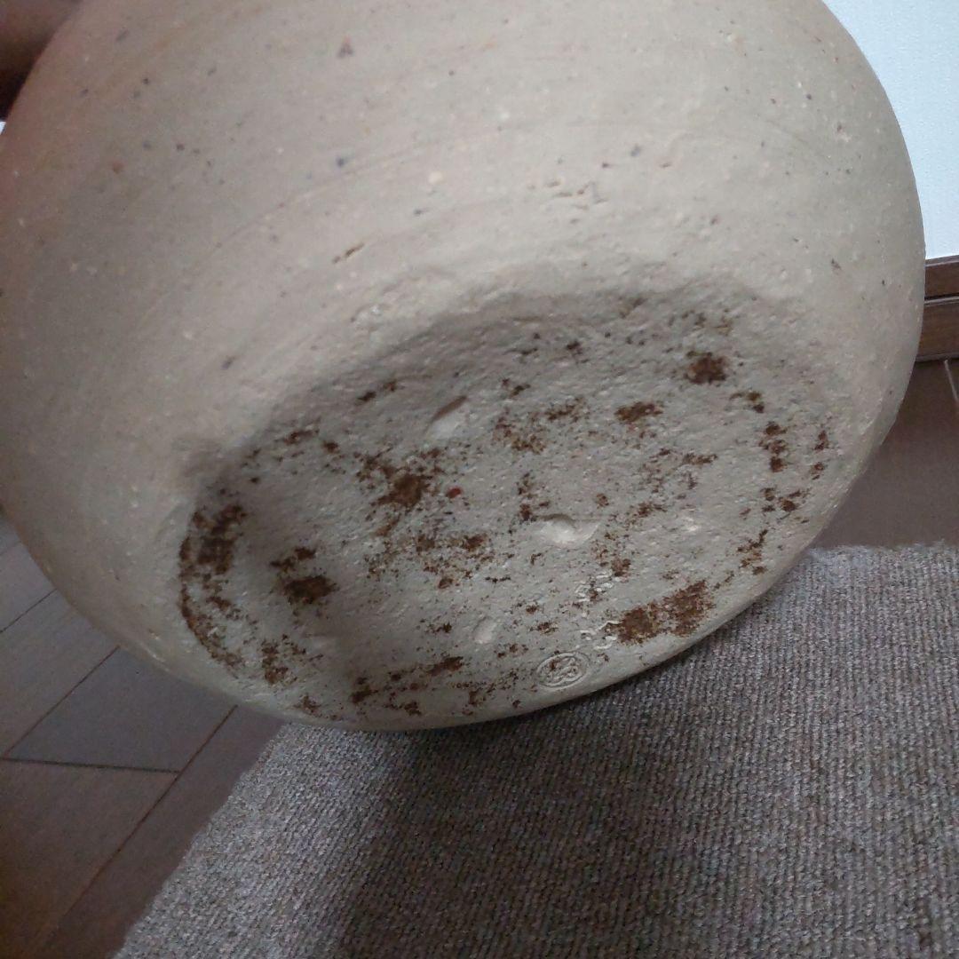 鶴くび大蕪　4　備前焼