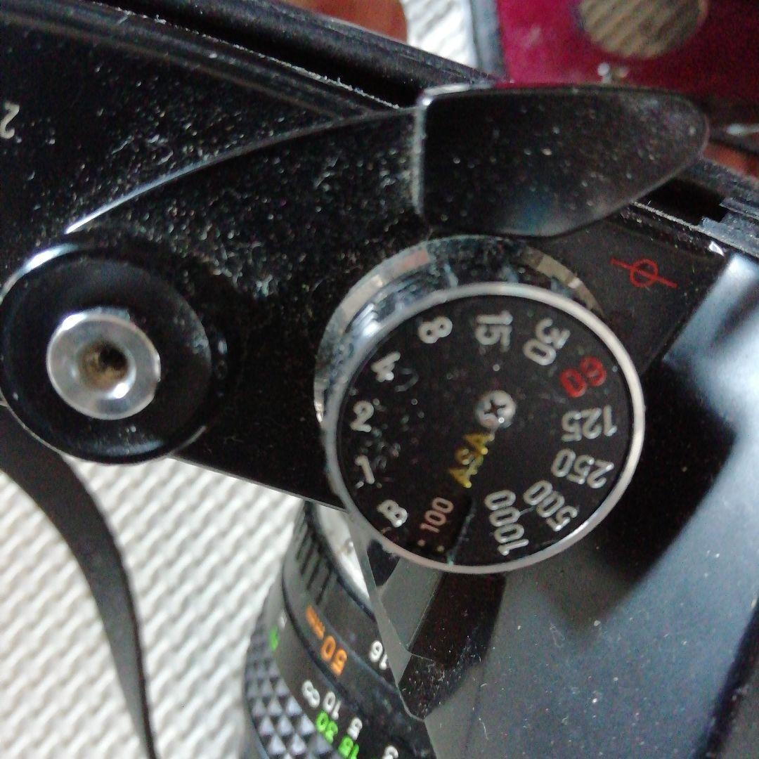 コニカミノルタ　古いカメラ　ケースあり