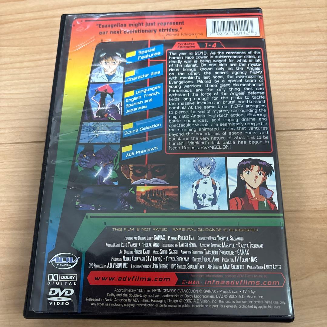 EVANGELION DVD 海外盤