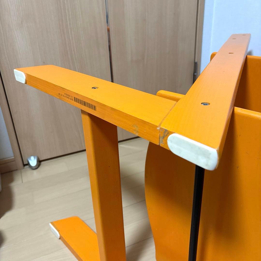 ストッケ　トリップトラップ　オレンジ　STOKKE　 シリアル4
