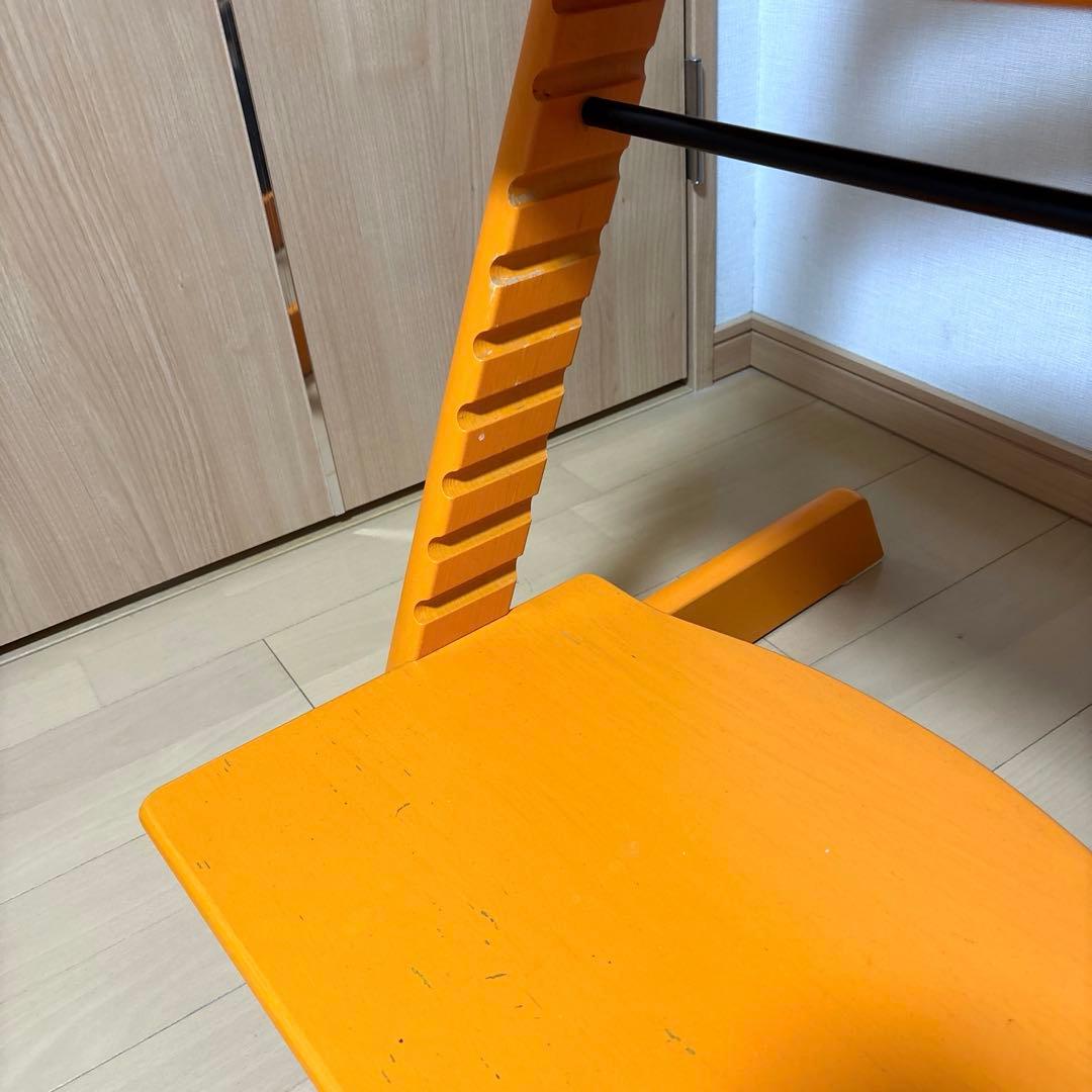 ストッケ　トリップトラップ　オレンジ　STOKKE　 シリアル4