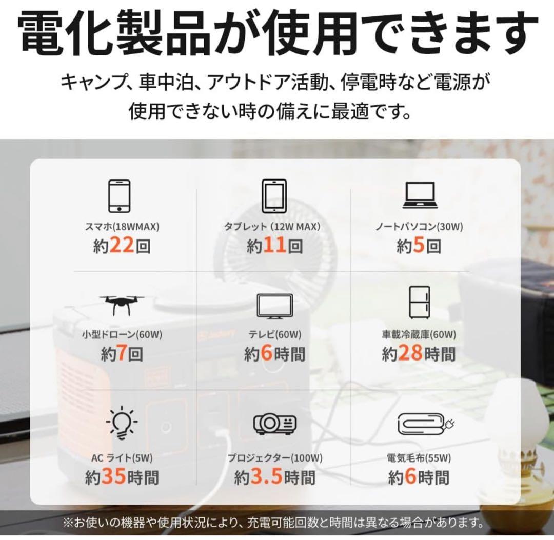 【新品未使用】Jackery 400 ポータブル電源